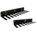 IRON AMERICAN (BEAST + OMEGA) Gym Storage Racks 9 & 11 Hook (2-RACKS) Heavy-Duty Gym Wall Organizer Gym Caddy Hanger - Gym Accessory Storage - Resistance Bands, Jump Ropes, Barbells, Lifting Belts, Cable Attachments - style: Beast Rack + Omega Rack