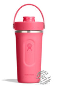 Hydro Flask Shaker Bottle – Insulated Stainless Steel Gym Bottle for Pre Workout & Protein 24 Oz Popstar Pink - color: POPSTAR PINK