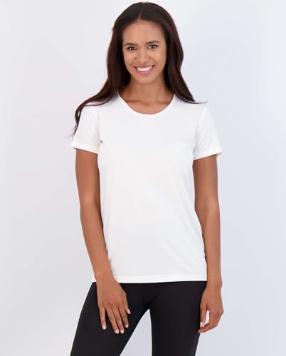 5 Pack Women's Dry Fit Short Sleeve Athletic Gym Workout Running Tops | Available in Plus Size, Exercise, Sports, Fitness, Quick Dry, Cooling, Moisture Wicking, Loose Basic Tees, Yoga, Pilates - color: Set 9, size: X-Small