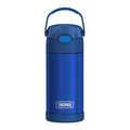 THERMOS FUNTAINER Water Bottle with Straw, 12oz, Blue - color: Navy, size: 12 Ounces