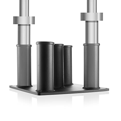 Philosophy Gym Vertical Barbell Holder - 5 Bar Storage Stand for 2" Olympic Bars - style: Standard