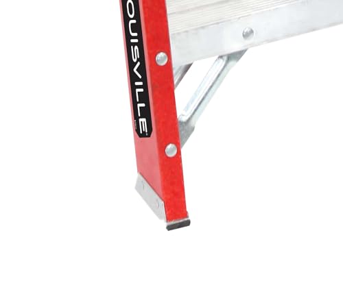 Louisville Ladder 2-Foot Fiberglass Step Stool Industrial, 300-Pound Load Capacity, Type IA, FS1502 - size: 2 feet