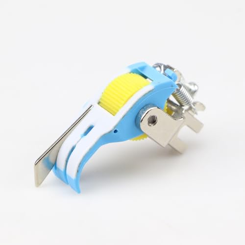 SP-18 Heavy-Duty Plastic Flange Roller Presser Foot for Industrial Single-Needle Sewing Machines - Compatible with Juki 8700/Brother 8100 Series (Precision Edge Guide & Anti-Skip Stitch) (SP-18R 3/16) - size: SP-18R 3/16