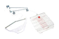 Essential Medical Supply Over-Door Cervical Neck Traction Set - Easy and Effective Pain Relief for Neck and Spine, Adjustable and Portable for Home Use