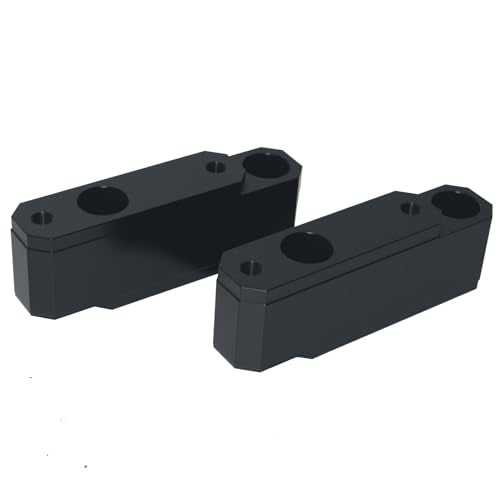 Front Sway Bar Relocation/Drop Bracket Kit for 11-23 Ford F250/F350 Super Duty 4X4 Front Sway Bar Relocation Kit Super Lowers The Front sway bar 2" and Moves 1.25" Forward（2-Piece Set）