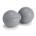 Aegero Peanut Massage Ball-Double Lacrosse Massage Ball, Mobility Ball for Myofascial Release,Yoga Therapy,Trigger Point Therapy,Muscle Knots and Acupoint Massage (Grey Firm Ball) - color: Grey