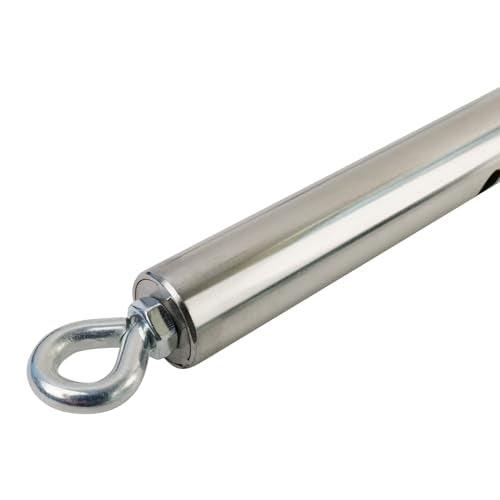 Spreader Bar Expandable Exercise Bar, Yoga Training Fitness Gear, Home Pilates Tools, Workout Bar,Sports Gym Kit - style: Silver