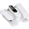 Under Desk Elliptical Machine for Senior, Quiet Motorized Leg Exerciser with Smart Remote, Pedal Exerciser with Adjustable Speeds for Auto/Manual Modes, LCD Monitor, Easy to Use for Home Office
