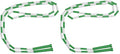 Sportime Jump Rope with Plastic Links, 16 Feet, Green - 1004680 - size: 1 Count (Pack of 2)