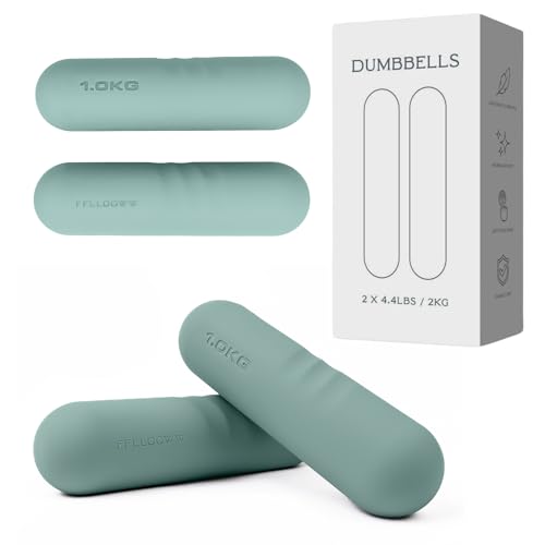 Dumbbell - Hand Weights for Exercise, Muscle Toning, Muscle Toning, Strength Building & Full Body Workout - color: BLUE, style: 2.2 lb