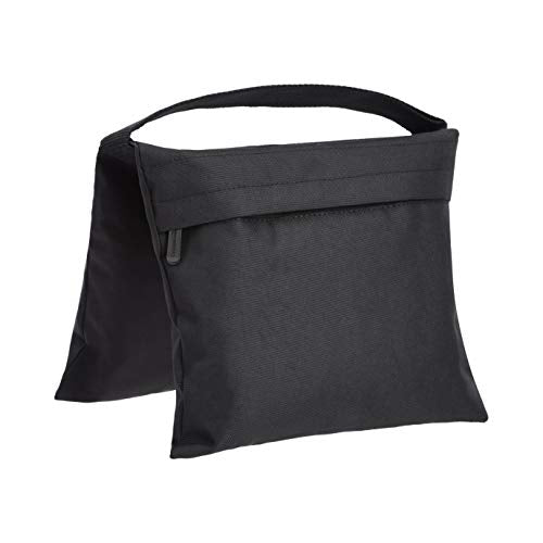 Amazon Basics Photographic Empty Sandbag for Light Stands, Black (Pack of 40) - size: Pack of 40
