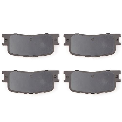 ECCPP D885-7762 4pcs Rear Ceramic Disc Brake Pad Set Fit For Lexus ES300 2002-2003,For Lexus ES330 2004-2006,For Toyota Camry 2002-2006,For Toyota Highlander 2001-2003 - style: D885 [4pcs]