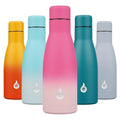 BJPKPK Insulated Water Bottle 12oz Small Stainless Steel Water Bottles Reusable Metal Thermal Keep Cold and Hot,Cherry - color: Cherry, size: 12 Ounces