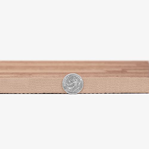 IncStores Premium Soft Wood Print Foam Flooring Tiles | Interlocking Foam Tiles for Home, Gym, Training and Yoga | 3/8 and 5/8 Inch - color: 5/8" - Textured Maple, size: 48 Sq Ft