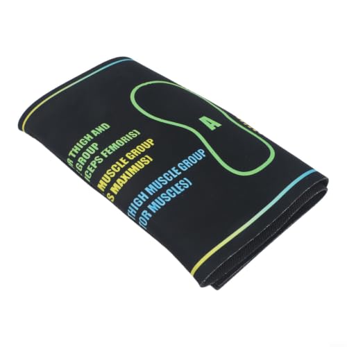 Non-Slip Pilates Training Mat with 2-Inch Cushion for Squats Lunges Yoga and Home Gym Workouts - size: D