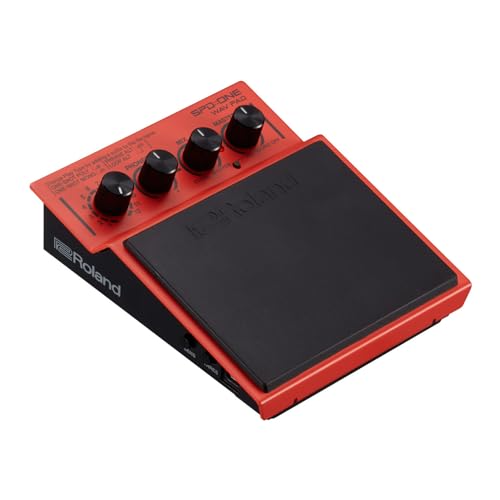 Roland Percussion Electronic Drum Pad, Red (SPD-1W) - style: WAV Pad