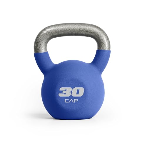 CAP Neoprene Coated Kettlebells - Multiple Sizes - size: 30.0 Pounds