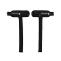 Gymreapers GripLink Lifting Straps – Heavy Duty D-Ring Weight Lifting Wrist Straps with Anti-Slip Silicone Grip Beads, Adjustable Support for Deadlifts, Powerlifting, Cable Machines & Gym Training - color: Black/White