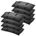 Aimosen 400 LBS Umbrella Base Weights Fillable Sand Bags, 8 Packs | Heavy Duty Weatherproof Weight Bags (Sand Not Included) for Outdoor Patio, Backyard, Umbrellas, Garden, Trampoline & Poolside - size: 8 X 50 LBS