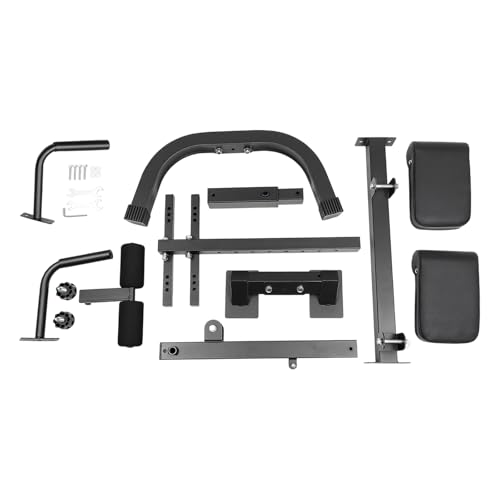 Back Extension Bench, 330 Lbs Weight Capacity, Back Exercise Equipment, Roman Chair Back Extension, Foldable Workout Bench Machine for Home