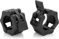 USA Made Olympic Barbell Collar 2 inch Quick Release Pair of Locking 2" Pro Weight Bar Plate Locks Clamp Clips for Workout Weightlifting Fitness Training - color: Black, style: Made in USA