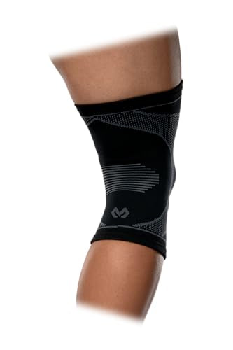 McDavid Gel Knee Brace Sleeve. Elastic Compression Sleeve for Pain, Recovery, Injury. Increases Blood Flow and Stability of the Patella. Left or Right Leg. Arthritis, Bursitis, Tendonitis etc. - size: Small
