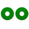Micro Gainz Standard 1-Inch Center Hole Fractional Weight Plates Set of 2 Plates, Choose Set (.25LB-1.25LB), Designed for Standard 1-inch Barbells & Dumbbells, Made In USA - color: Green .25LB