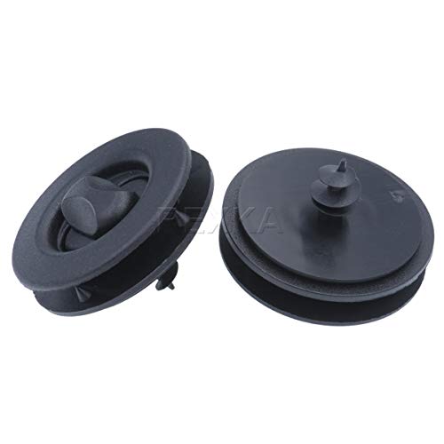 Rexka 10 Sets Floor Mat Clips Kit Compatible with Volkswagen 3D0-864-851-B41 and 3D0-061-795-B41 Golf GTI Jetta Passat Floor Mat Retainer - color: 10 Sets