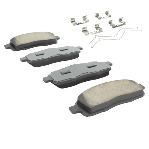 QUALITY-BUILT Front Semi-Metallic Brake Pads, Premium 1001-1083M, Compatible with 2003-2009 Ford/Lincoln (F-150,F-250,Lobo,Mark LT) - size: BP1083-M