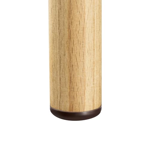 1" Nail on Furniture Sliders (24 Pack) - Furnigear Heavy Duty PTFE (Teflon) Chair Sliders Glides Wooden Furniture Movers Move Your Furniture Easily & Safety - Best Chair Leg Floor Protectors Brown - color: Brown, size: 1"-24 pack