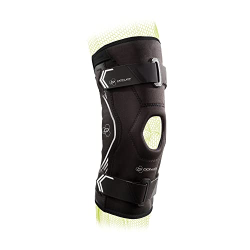 DonJoy Performance Bionic Drytex Hinged Knee Sleeve – Patella Support, Knee Sprains, Hyperextension, Meniscus and Arthritis - size: Medium