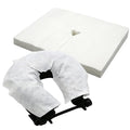 Large Disposable Face Cradle Covers, 100 Count Ultra Soft Medical Grade Non-Sticking Massage Face Rest Covers, Headrest Covers for Massage Tables & Massage Chairs - size: 100 Pack
