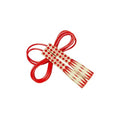 KSY Kids Jump Rope (Crystal Series) – Durable PVC Jump Rope for Kids Ages 6-12 – Lightweight, Adjustable, and Tangle-Free – Made in Korea - color: Red