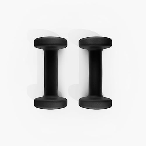 Peloton Light Weights | Set of Two Sweat-Proof Weights with Non-Slip Grip, Designed to Fit in The Back of Peloton Bike and Bike+ - size: 3 lb