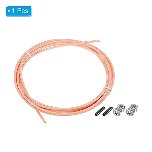 PATIKIL Speed Jump Rope Replacement Cable Professional Skipping Rope Steel Wire Replace for Rope Skipping Training - color: Orange