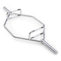 Marcy Olympic Hex Trap Bar Multiple Style Available - color: Chrome, one piece