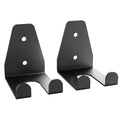 Synergee Wall Mounted Barbell Holder – Heavy Duty Gym Accessory Rack - color: b) Double Bracket Kit