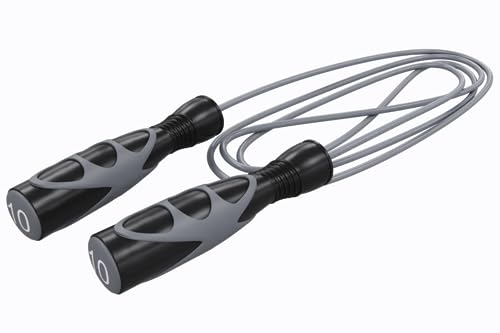 Power Systems Elite Jump Rope - Premium Vinyl & Radial Ball for Max Rotation - size: 10'