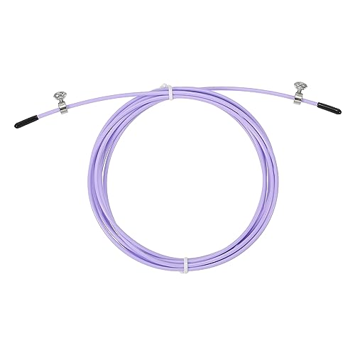 PATIKIL Speed Jump Rope Replacement Cable Professional Skipping Rope Steel Wire Replace for Rope Skipping Training - color: Purple