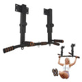 ptlsy Wall Mounted Pull Up Bar Multifunctional with Multi-grip Chin Up Bar Heavy Duty Dip Station for Home Gym Indoor Workout, Fitness Equipment, Dip Stand Supports to 440 Lbs - style: Joist Mounted Style