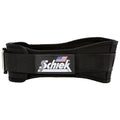 Schiek Sports Model 2004 Nylon 4 3/4" Weight Lifting Belt - Black - color: Black, size: X-Small