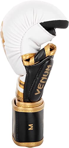 Venum Challenger 3.0 Sparring Gloves - color: White/Black/Gold, size: Large-X-Large