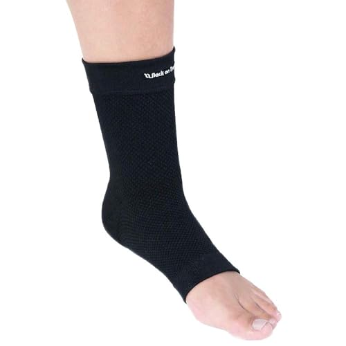 Back on Track Physio 4-Way Stretch Foot and Ankle Brace | Enhanced Mobility & Recovery for Active Lifestyle and Athletic Performance, Flexible Support with Welltex technology, Large - size: Large
