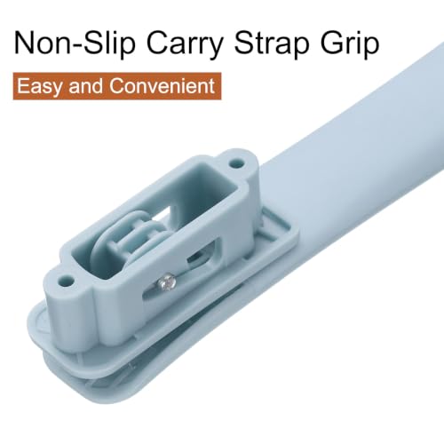 uxcell 2 Pcs Luggage Handle Replacement 8.5 Inch Suitcase Handle Carry Strap Plastic Pull Handle Grip Luggage Replacement Parts with Screws for Suitcase Box Luggage Case, Light Blue - color: Light Blue