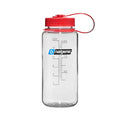 Nalgene 16 oz Wide Mouth Water Bottle | Slim Cup Holder Size, BPA-Free, Durable & Leak Proof, Lightweight Travel Bottle, Clear - color: Clear, size: 16 Ounces