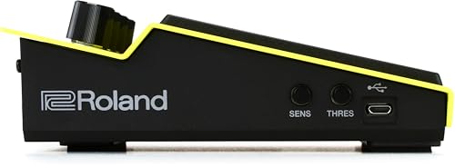 Roland Percussion Electronic Drum Pad, Kick (SPD-1K), Yellow - style: Kick