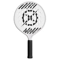 Vector Pro Spin Max Version 2 Platform Tennis Paddle by Xenon Paddle, Oversize Head, Even Balance Point, Medium Firmness Foam Core, Power and Control, 4.25” Grip, White
