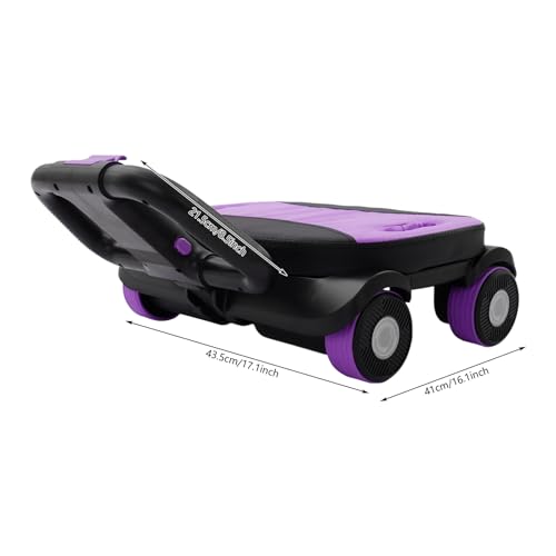 Abs Workout Wheel - color: Purple