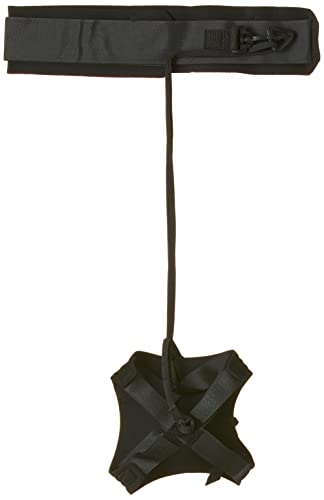 SKLZ Star-Kick Solo Soccer Trainer | Hands-Free Kicking and Passing Practice | Adjustable Cord and Waistband | Multiple Ball Sizes | Youth Players |Perfect for Enhancing Ball Control Skills - color: Black