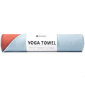 Eunzel Hot Yoga Towel, Reversible Two-Tone Non-Slip Yoga Mat Towel, Sweat Absorbent for Hot Yoga, Pilates and Workout, 72" x 26.5", Sedona Red& Blue - color: Sedona Red& Blue